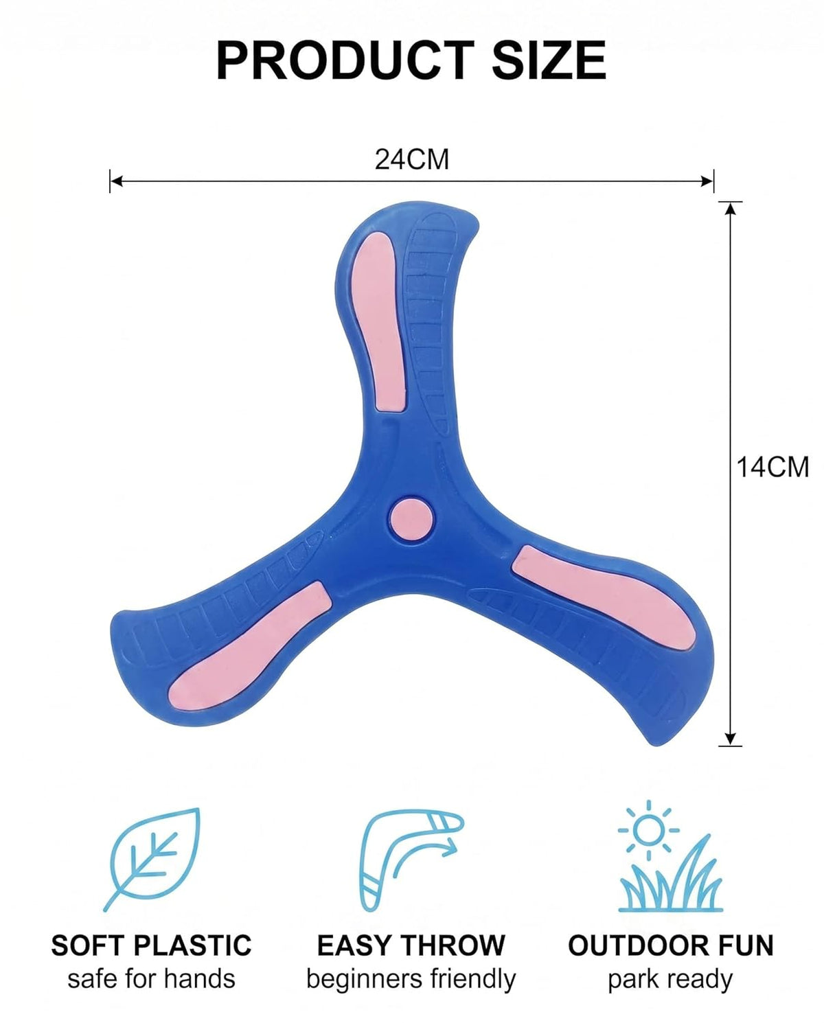 Paul Günther 1374 Pegasus Boomerang Boomerang Sport Kids Children Beginner Spin