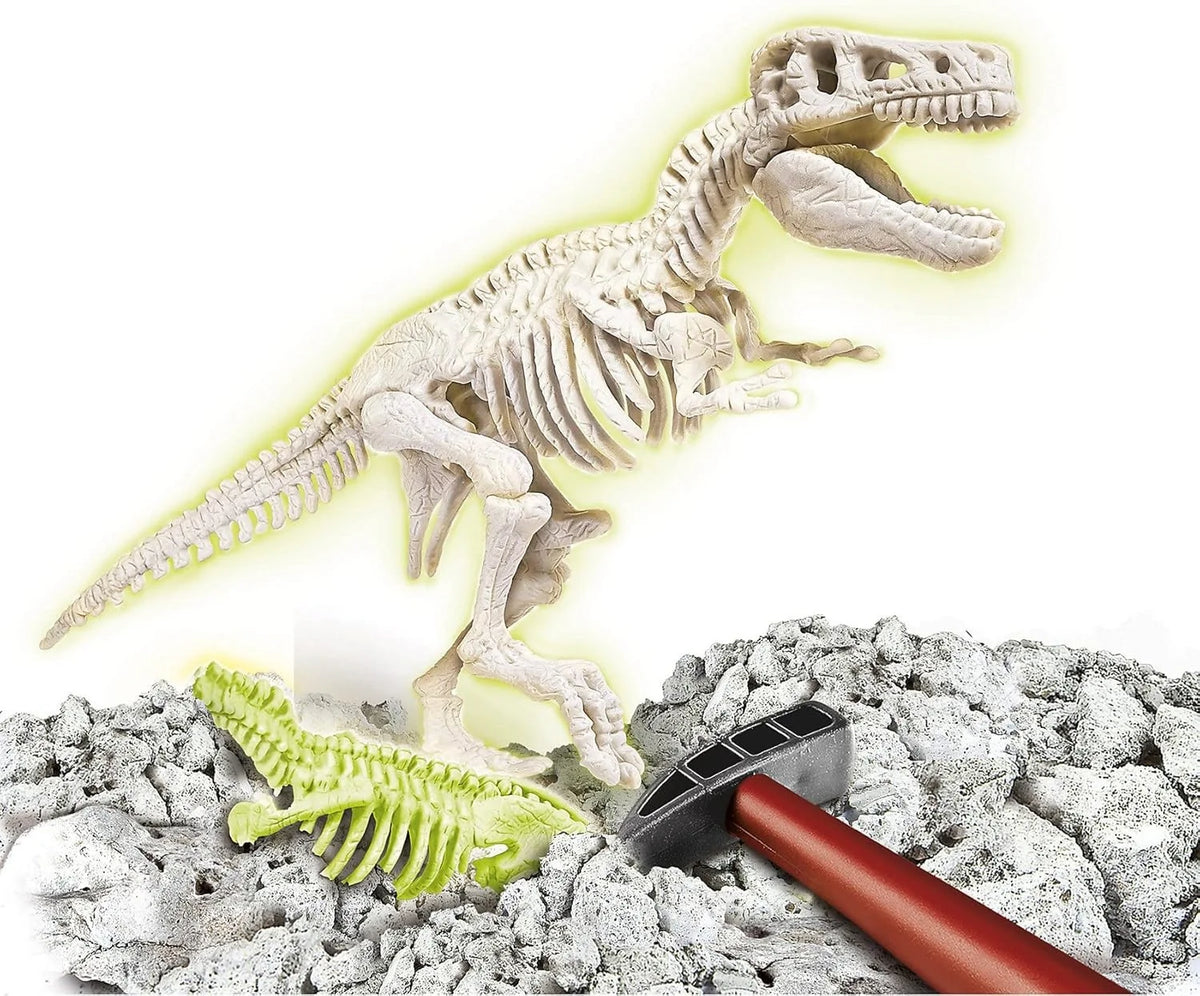Clementoni Galileo Discovery T-Rex Ausgrabungs-Set 69404 – Dinosaurier Fossilien-Set für Kinder ab 7 Jahren