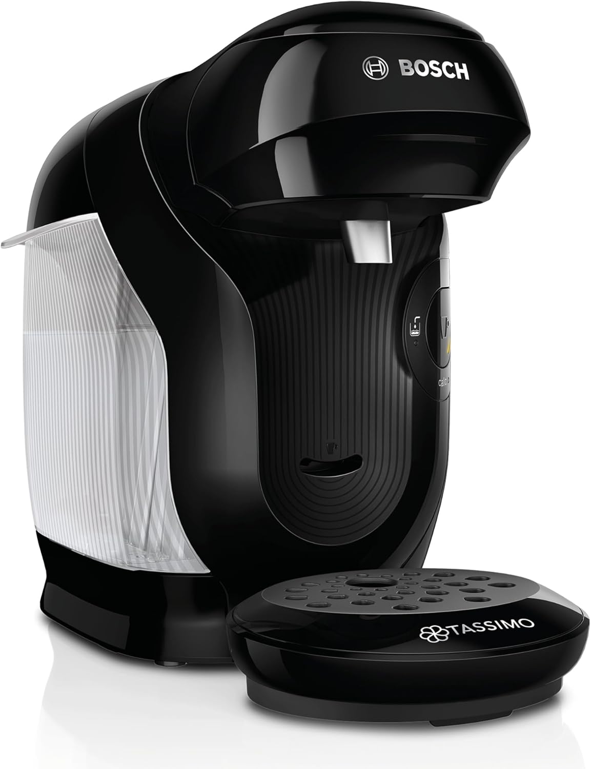 Bosch Tassimo Style Friendly TAS112E – Kapselmaschine 1400W, Schwarz | Über 70 Getränke, One-Touch Bedienung, INTELLIBREW & Nachhaltiges Design
