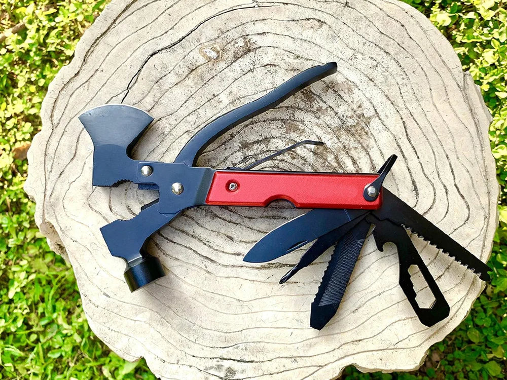 Camping multi-tool combination tool multi-tool outdoor survival kit axe 