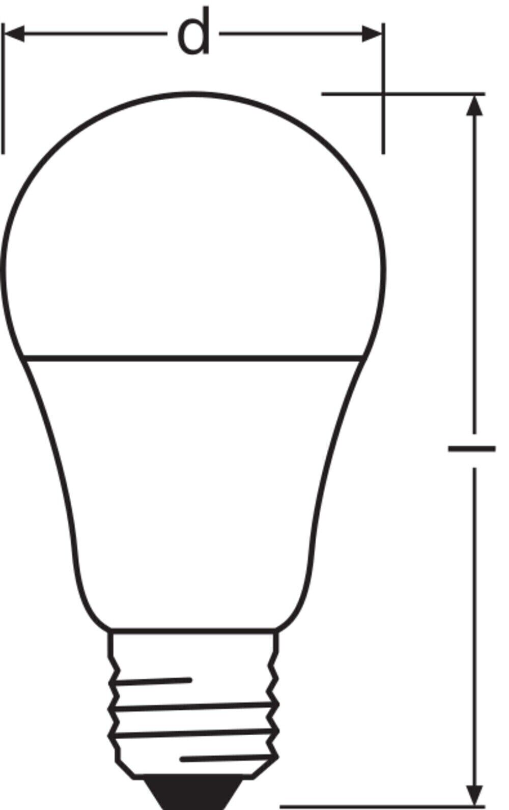 Bewegungssensor, Abschaltautomatik, LED-Lampe, Sockel E27,Kolbenform, 8,8W, 806L