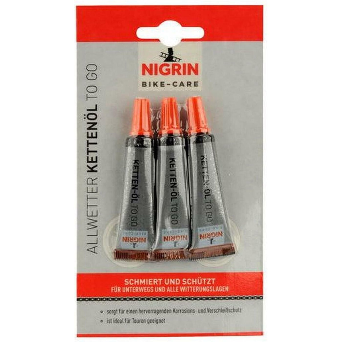 Nigrin 1x Tube Ketten-Öl Ketten-Fett Kriech-Öl f. Fahrrad-Öl MTB E-Bike Trekking