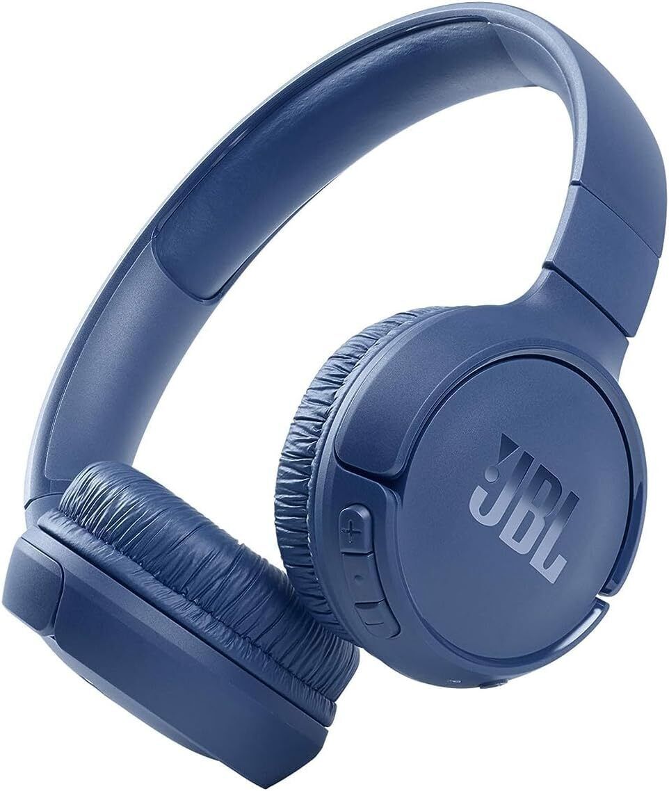 JBL Tune 510BT Bluetooth On-Ear Kopfhörer – Faltbar, 40 h Akkulaufzeit, Pure Bass Sound & Sprachassistent