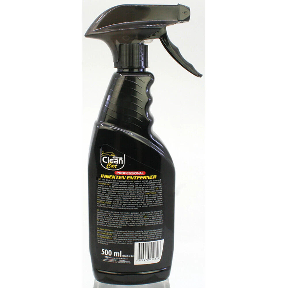 Elina Clean Car Insektenentferner – 500ml Profi-Reiniger für Auto-Oberflächen