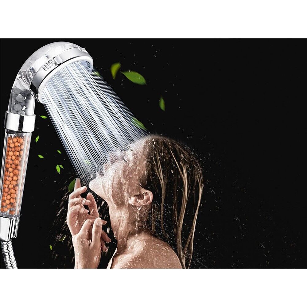 Filtration Duschkopf Hochdruck Handbrause mit Ionisierung & Kalkfilter