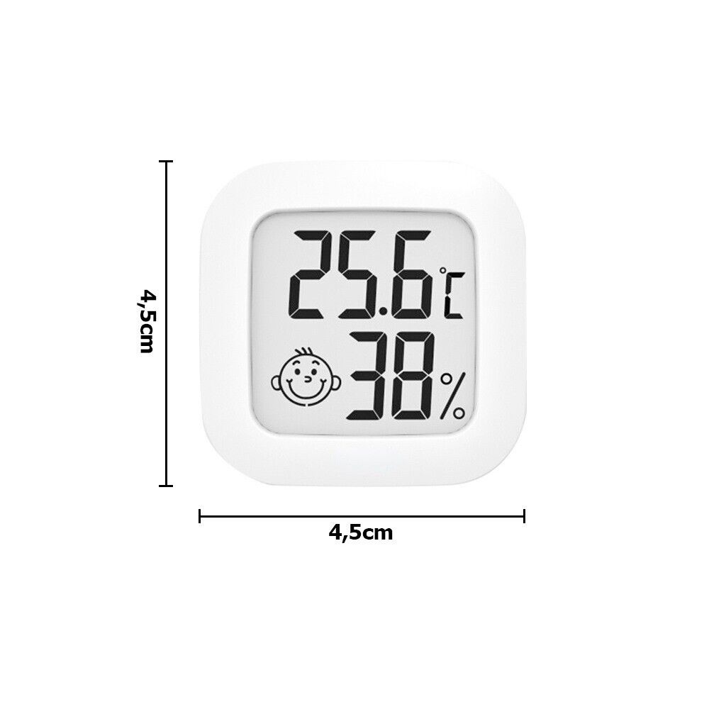 Digitales Thermometer Hygrometer – Raumthermometer für Temperatur & Luftfeuchtigkeit
🌡️🌡️🌡️