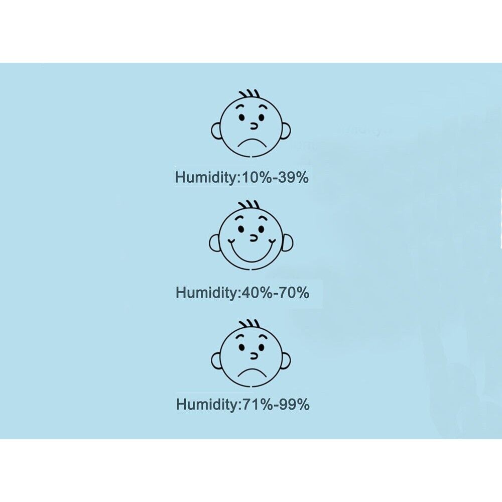 Digitales Thermometer Hygrometer – Raumthermometer für Temperatur & Luftfeuchtigkeit
🌡️🌡️🌡️