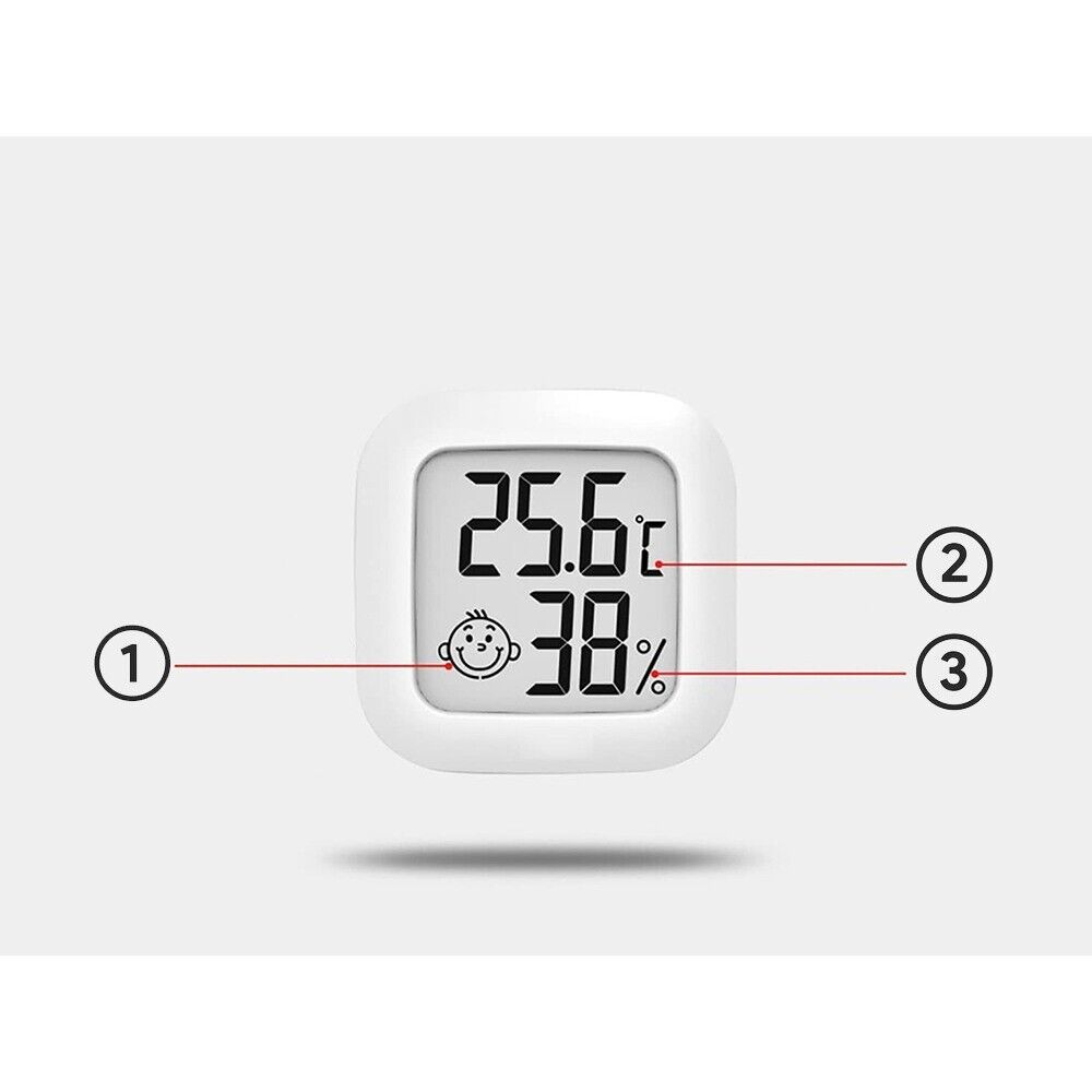 Digitales Thermometer Hygrometer – Raumthermometer für Temperatur & Luftfeuchtigkeit
🌡️🌡️🌡️