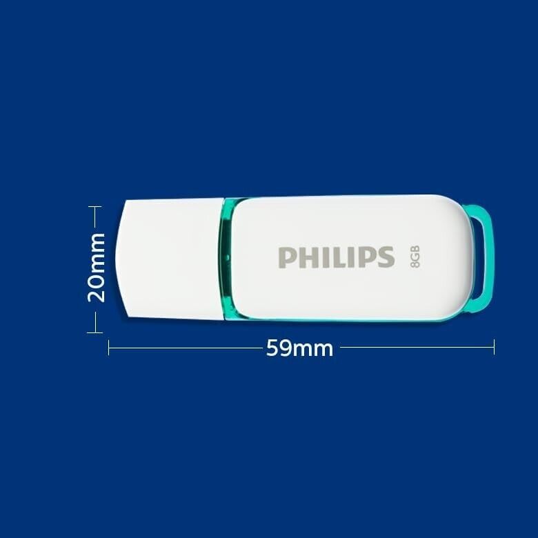 Philips Snow Edition USB Stick 8GB – Zuverlässiger Speicherstick für PC & Laptop