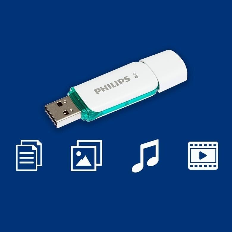 Philips Snow Edition USB Stick 8GB – Zuverlässiger Speicherstick für PC & Laptop