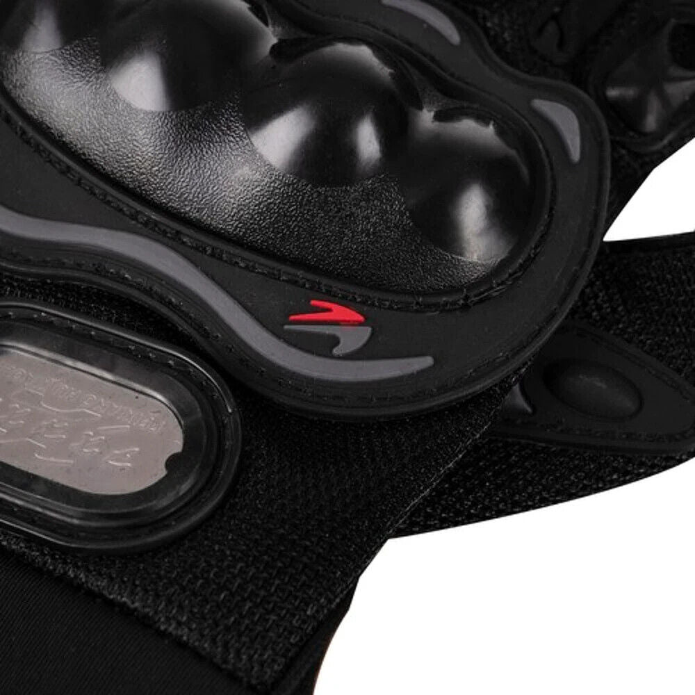 Schwarze Motorradhandschuhe XL – Rutschfest, Strapazierfähig & Verstellbar