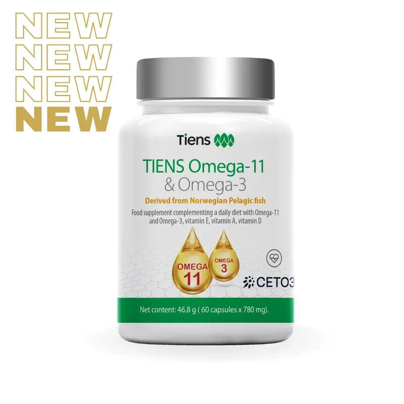 Tiens Omega-11 & Omega-3 (CETO3) – Hochwertige Omega-Fettsäuren | 60 Kapseln