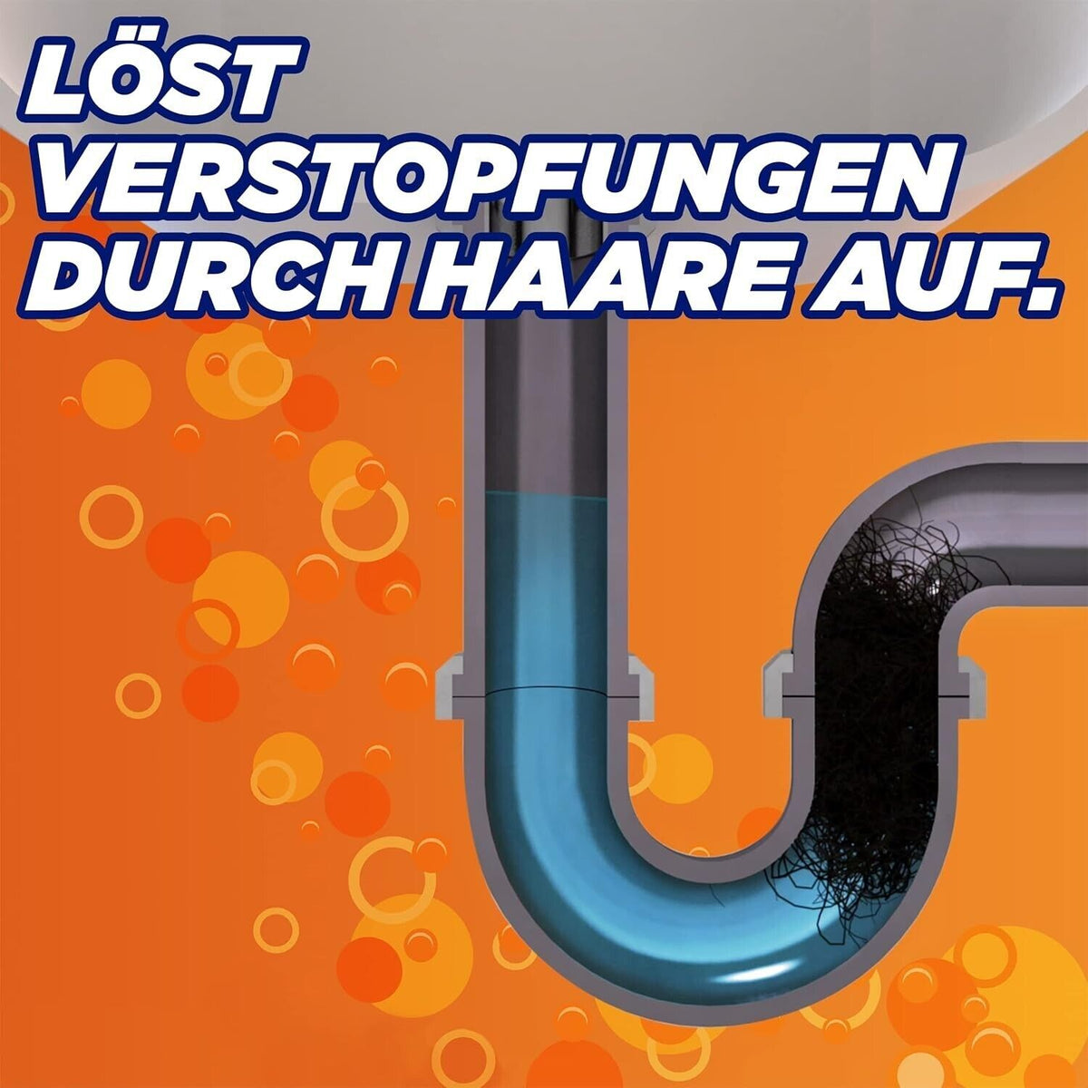 Drano Power Gel Rohrreiniger – Extra starke Reinigung für verstopft (1-3er) Pack