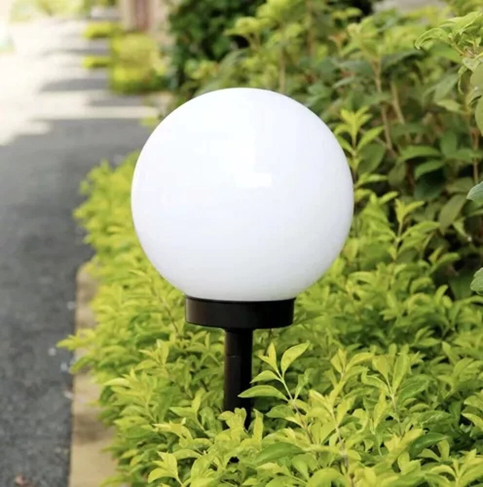 Solar Gartenleuchten Kugel 6er Set LED Außen – Dämmerungssensor IP44