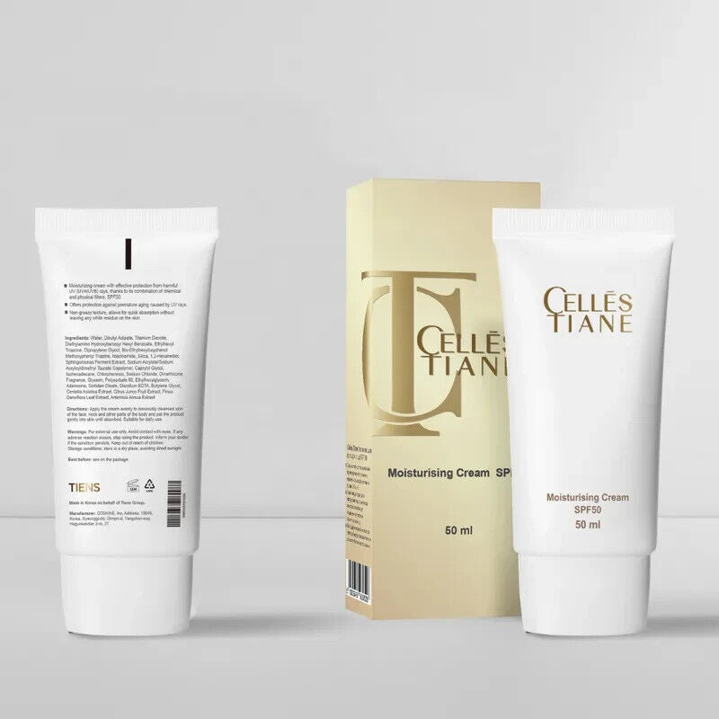 Cellestian Sonnencreme SPF50 – Anti-Shine & Feuchtigkeitscreme mit Niacinamid