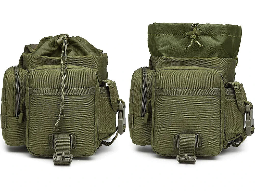 Taktische Militär Beintasche Hüfttasche Wasserdicht – Outdoor Tasche für Motorrad, Wandern, Camping, Angeln und Freizeit