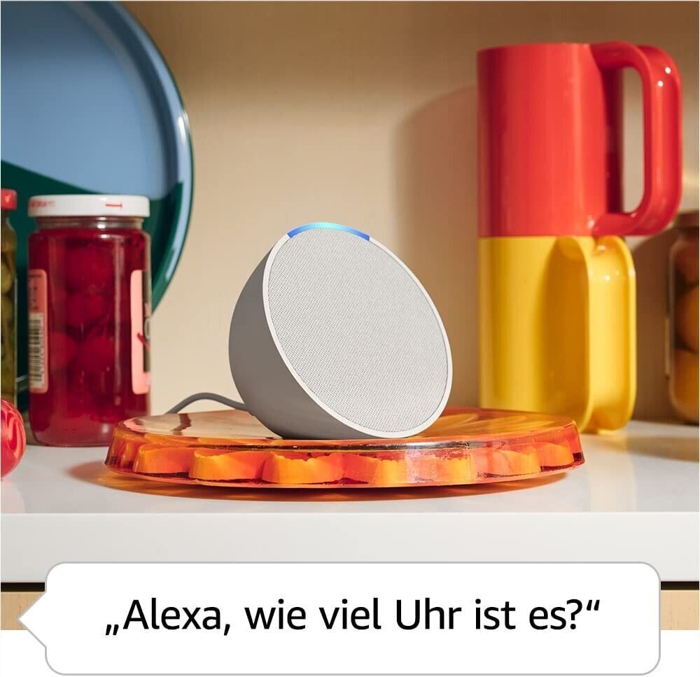 Amazon Echo Pop kompakter Smart Speaker Alexa Musik Bluetooth - Lavendel  neu✅