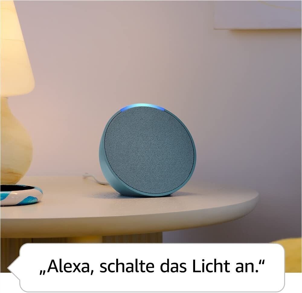 Amazon Echo Pop kompakter Smart Speaker Alexa Musik Bluetooth - Lavendel  neu✅