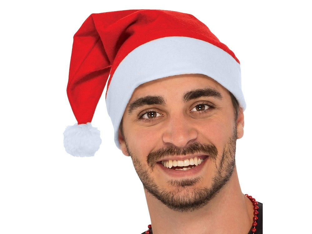 Weihnachtsmütze Nikolausmütze Weihnachtsmann Mütze Rote Santa Mütze Erwachsene