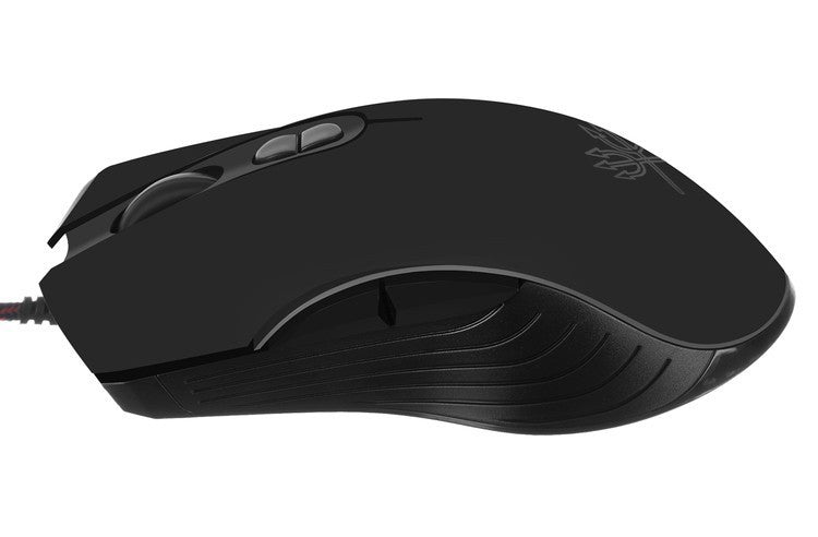 Gaming Maus mit LED Beleuchtung, 7200 DPI und 7 programmierbaren Tasten – Optische USB Computermaus