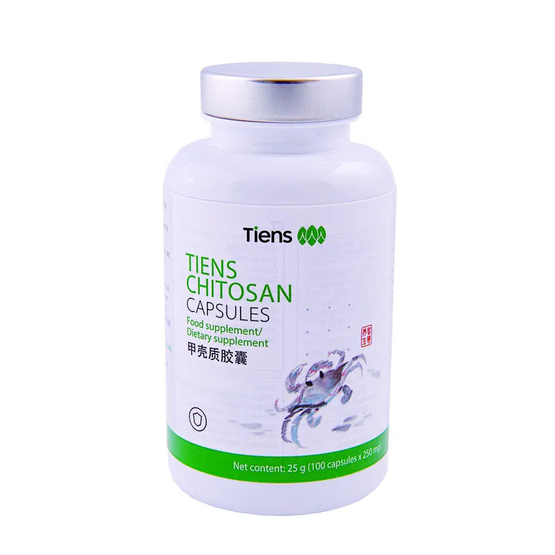 3x TIENS Chitosan Kapseln – Detox & Ernährung – 300 Stück á 25g