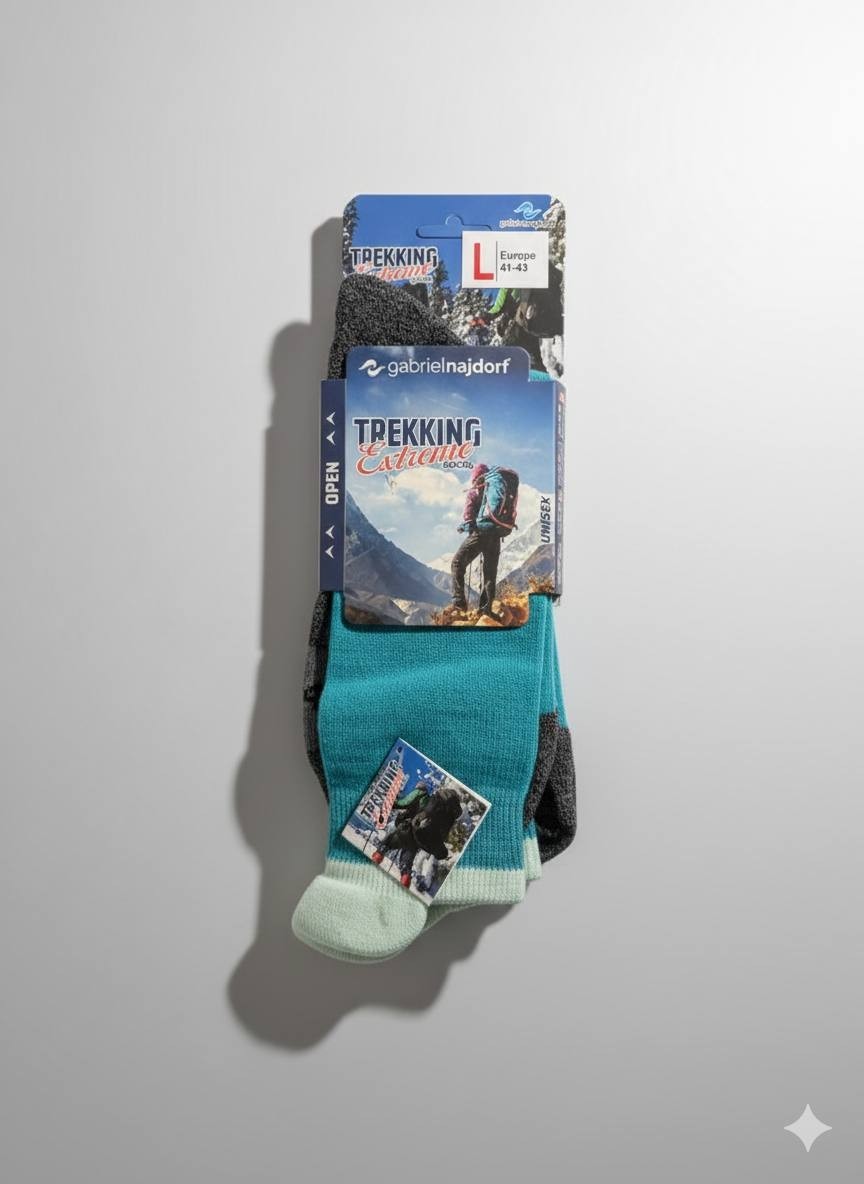 Gabriel Najdorf Trekking Socken Coolmax Thermolite Wandern Outdoor