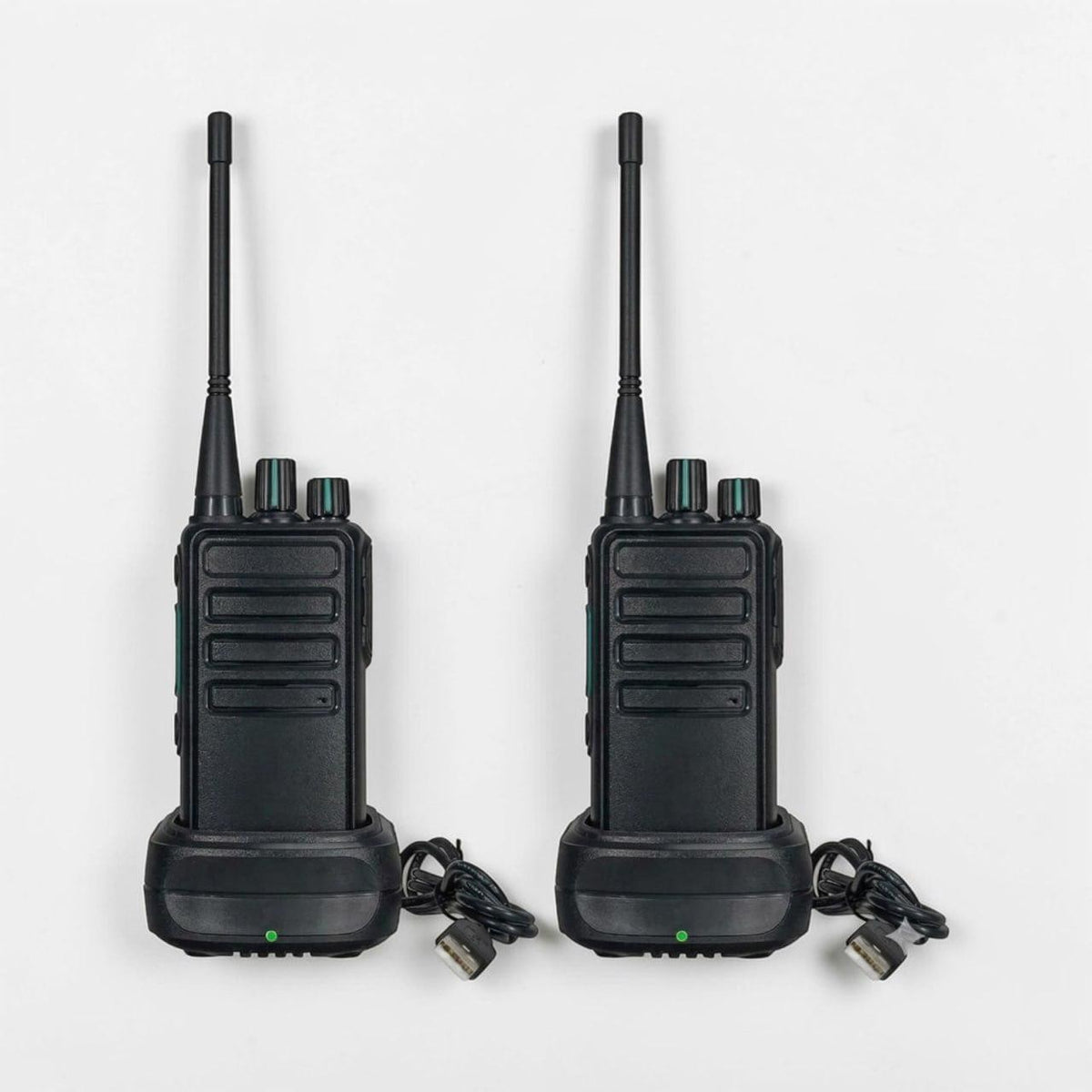 PMR446 Walkie Talkie 2er Set VOX Headset Funkgerät Notruf Klonfunktion