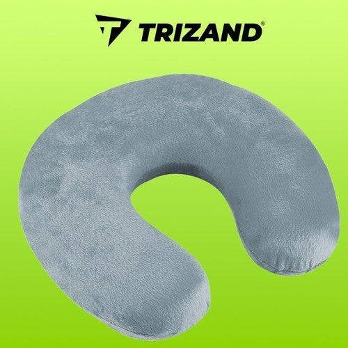 Reisekissen Nackenkissen Memory Foam – ergonomisches Reise Kissen Grau   8717344991452