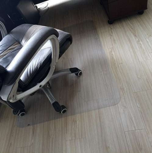 Bodenschutzmatte 100x140 cm Stuhlunterlage Bürostuhl Matte Transparent Ruhhy