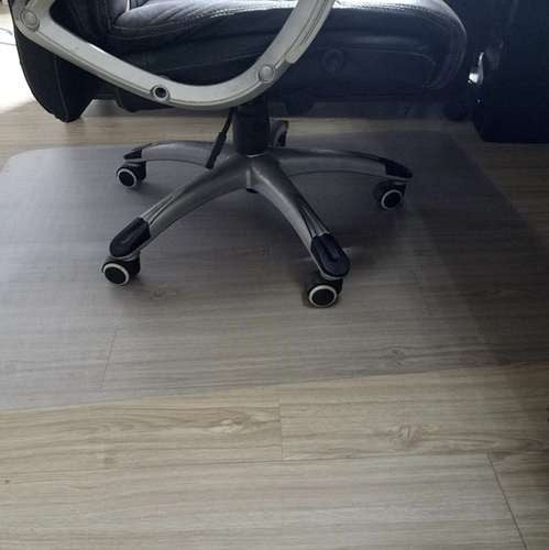 Bodenschutzmatte 100x140 cm Stuhlunterlage Bürostuhl Matte Transparent Ruhhy