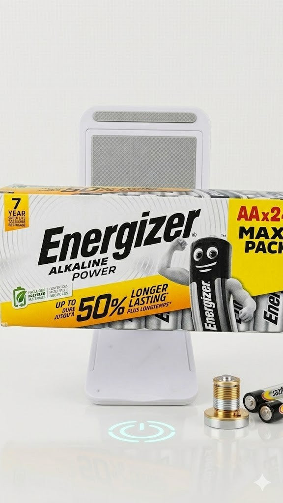 Energizer AA Batterien 24 Stück Alkaline Power 1,5V LR6 langlebig