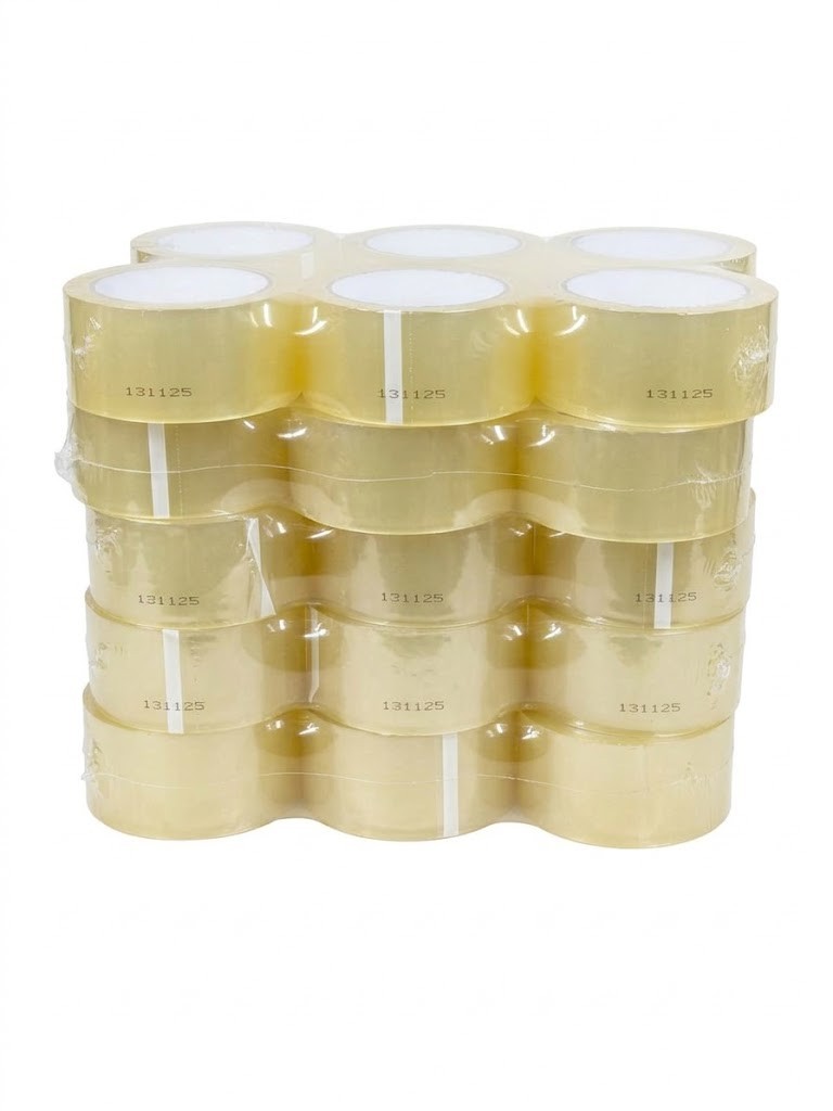 PP Klebeband 48mm 66m Transparent Low Noise Paketband 1-36 Rollen