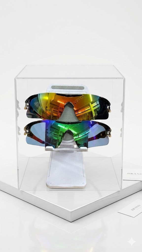 Sonnenbrille Sport polarisiert 2 Stück UV400 Herren Damen Fahrradbrille