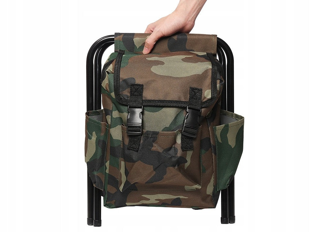 Angelstuhl Rucksack 3in1 faltbar Campingstuhl mit Tasche Outdoor