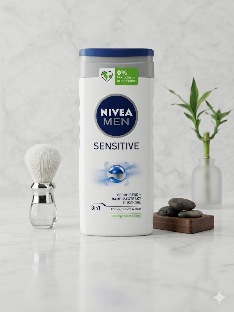 NIVEA MEN Duschgel Original Care 250ml 3in1 Körper Gesicht Haare