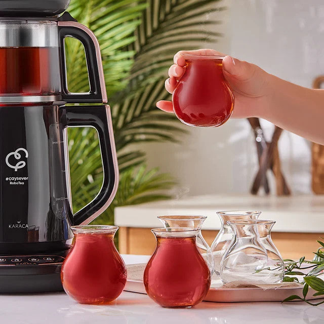 Karaca Tatlıcan Teegläser Set 6-teilig Glas türkisch Refika