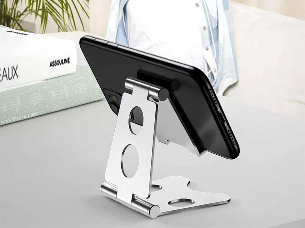 Handyhalter Tablet Halter Metall Ständer rutschfest klappbar