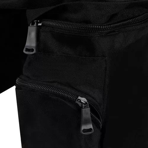 60L Fahrrad Doppeltasche Gepäckträger Satteltasche Wasserdicht Schwarz
