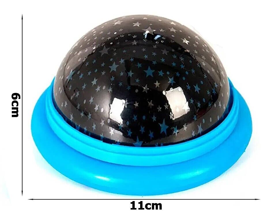 LED Sternenhimmel Projektor Nachtlicht Schlaflampe mit USB Kinderzimmer Sterne Mond