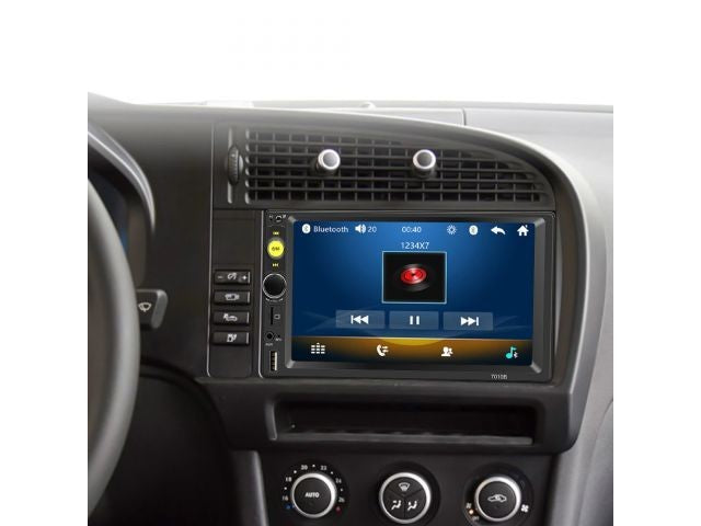 2DIN Autoradio Bluetooth Touchscreen USB FM Rückfahrkamera