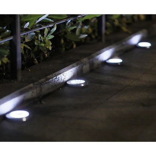 Solar Gartenleuchten LED Außenleuchte IP65 kaltweiß 1/12 Stück