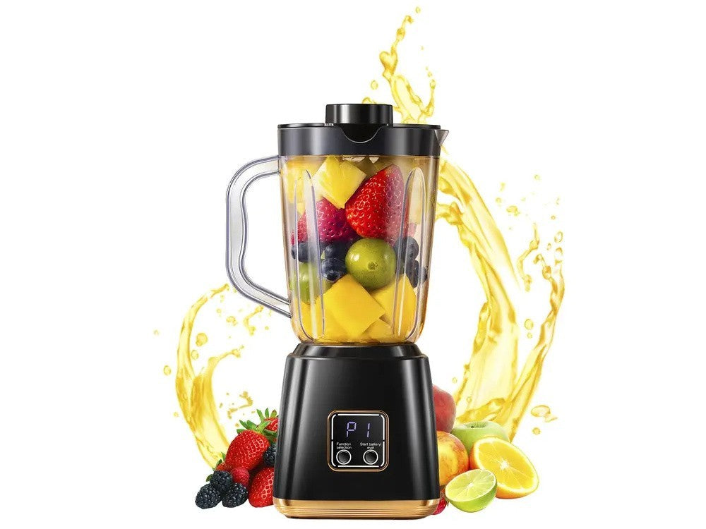 USB Smoothie Mixer Tragbar Mixer Becher Shaker 600ml Kabellos Schwarz