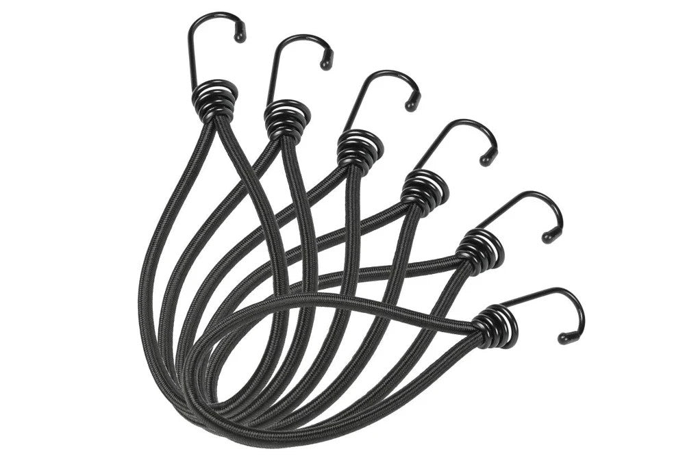 Spanngummi mit Haken 6er Set Gepäckspanner Planenspanner Zurrgummi