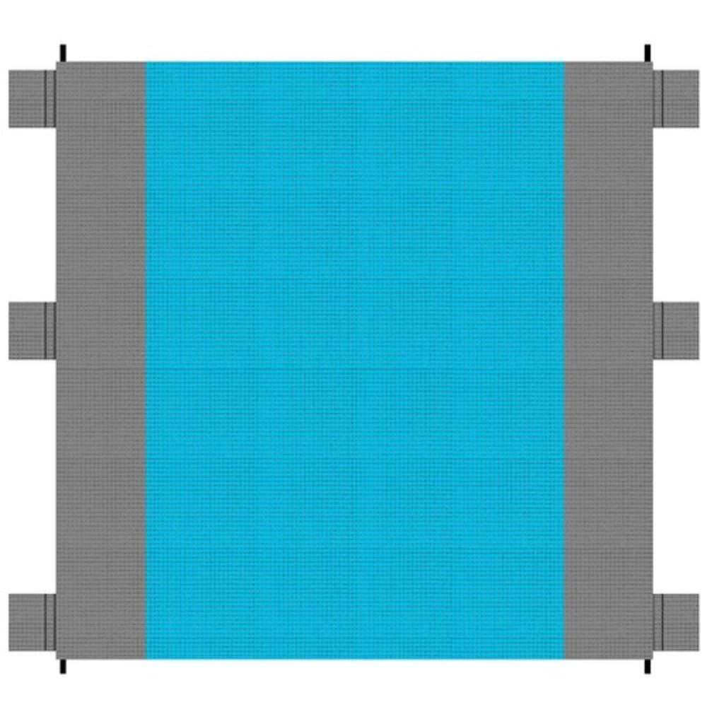 XXL Stranddecke 208x208 cm Wasserdicht – Picknickdecke mit Heringen & Tasche