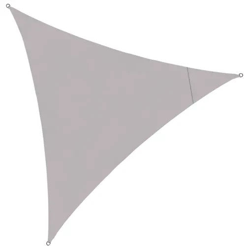 Sonnensegel 3x3x3m Dreieckig Sonnenschutz UV Schutz Garten Terrasse Grau