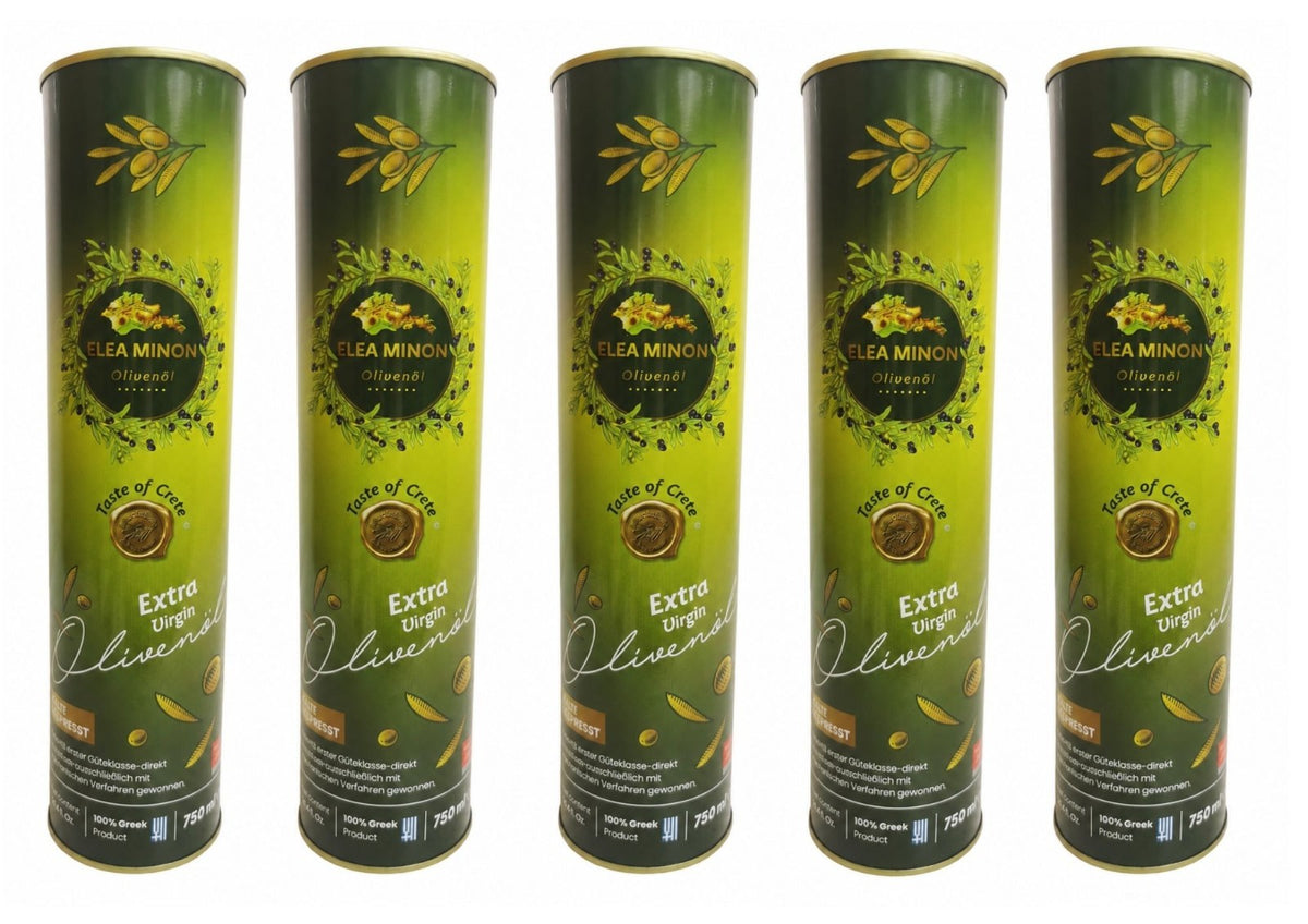 Elea Minon Extra Natives Olivenöl  0,75L  Kaltgepresst aus Kreta, Griechisches