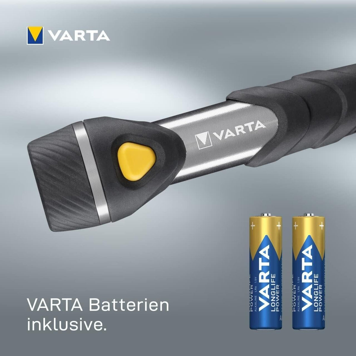 VARTA LED Taschenlampe mit 9 LEDs – 40 Lumen starke Multi-LED Leuchte