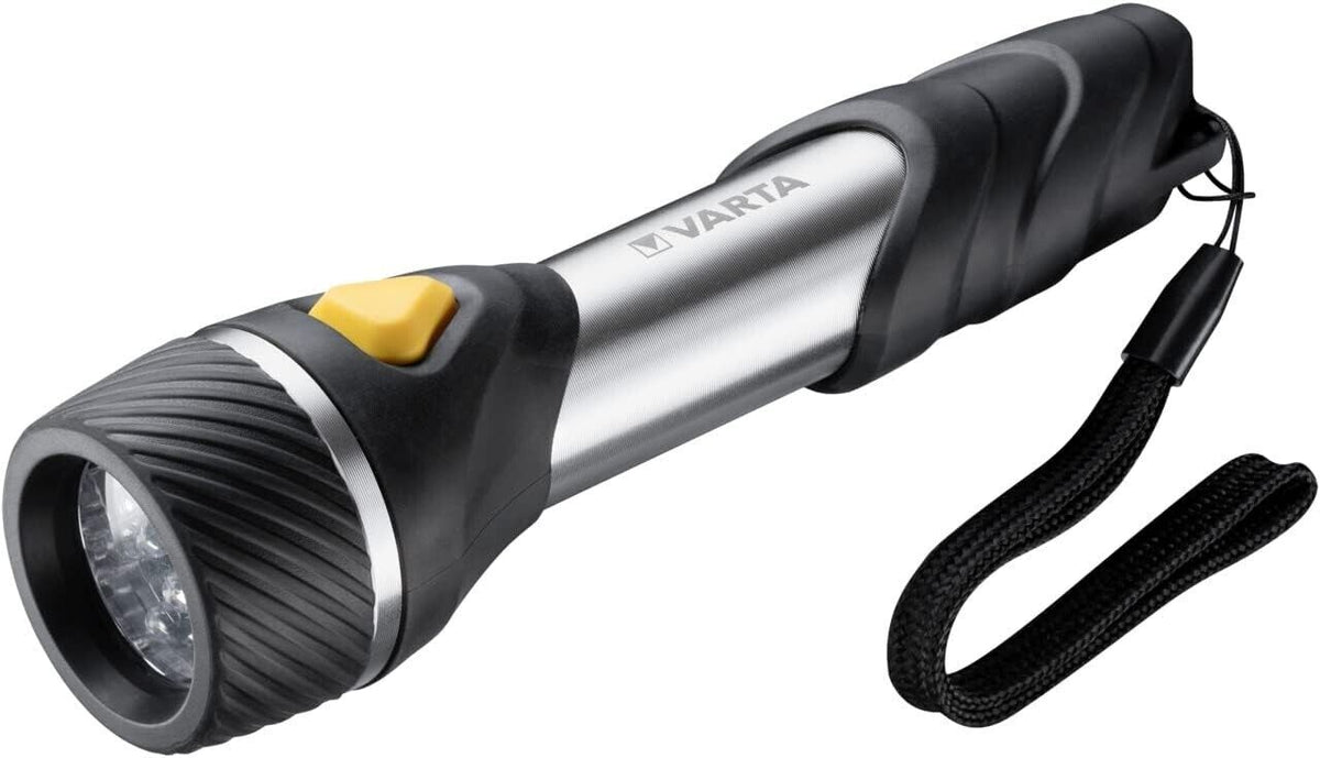 VARTA LED Taschenlampe mit 9 LEDs – 40 Lumen starke Multi-LED Leuchte