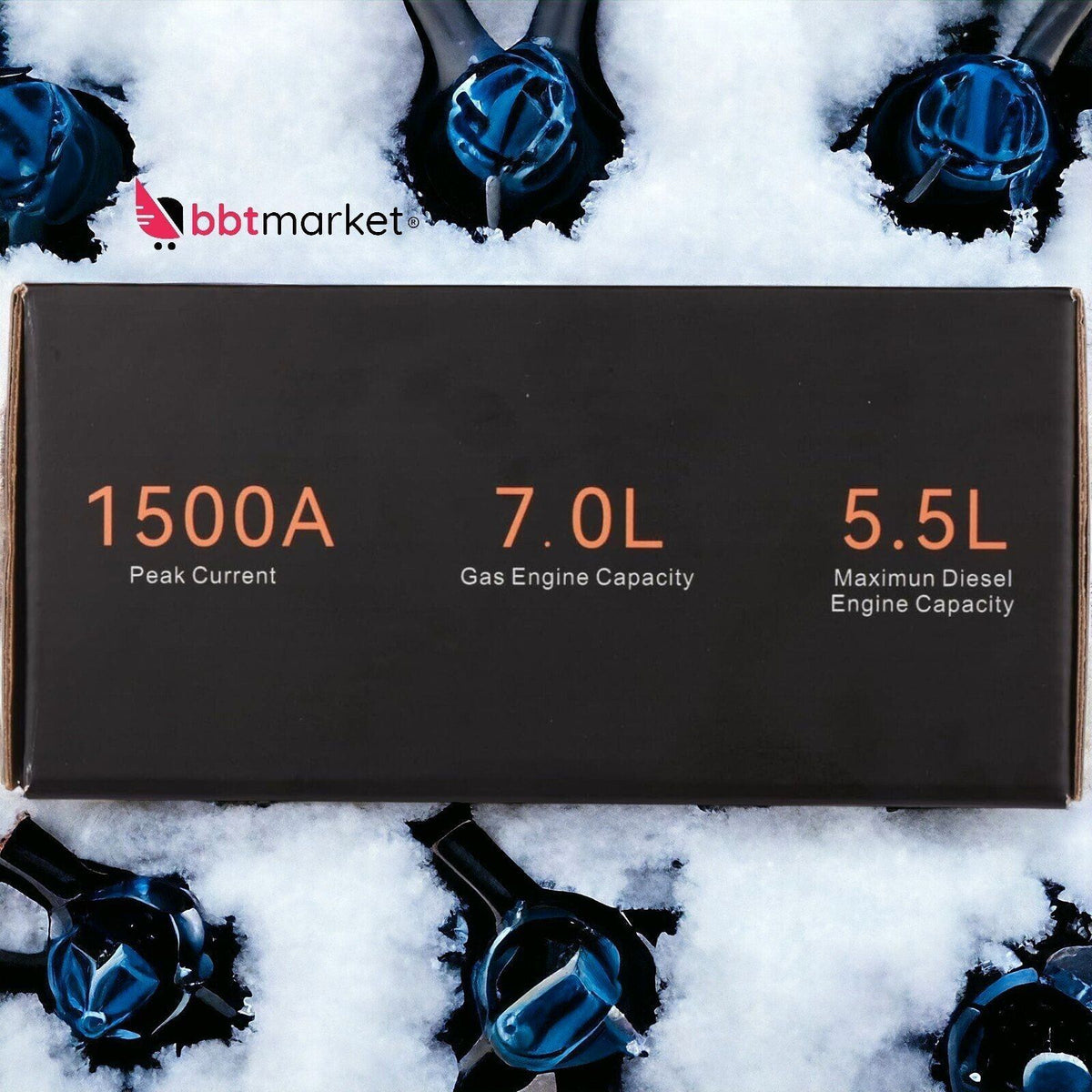 Auto Starthilfe Powerbank 2000A – 12V Booster mit LED, USB Powerbank & Sicherheitsfunktionen für Benzin- und Dieselfahrzeuge