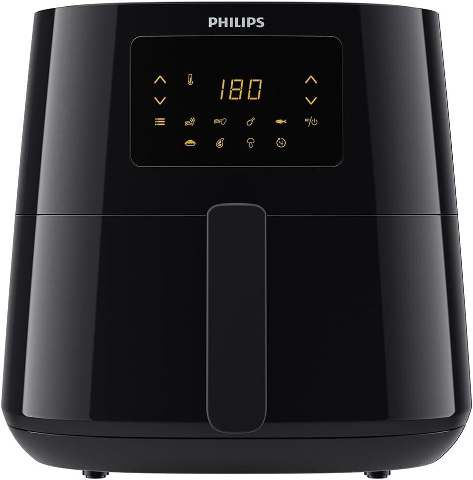 Philips Airfryer XL 6,2 Liter Heißluftfritteuse mit 12 Programmen und Rapid Air